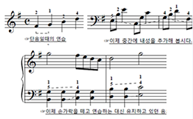 STEP 5 부분 연습 악보 예시